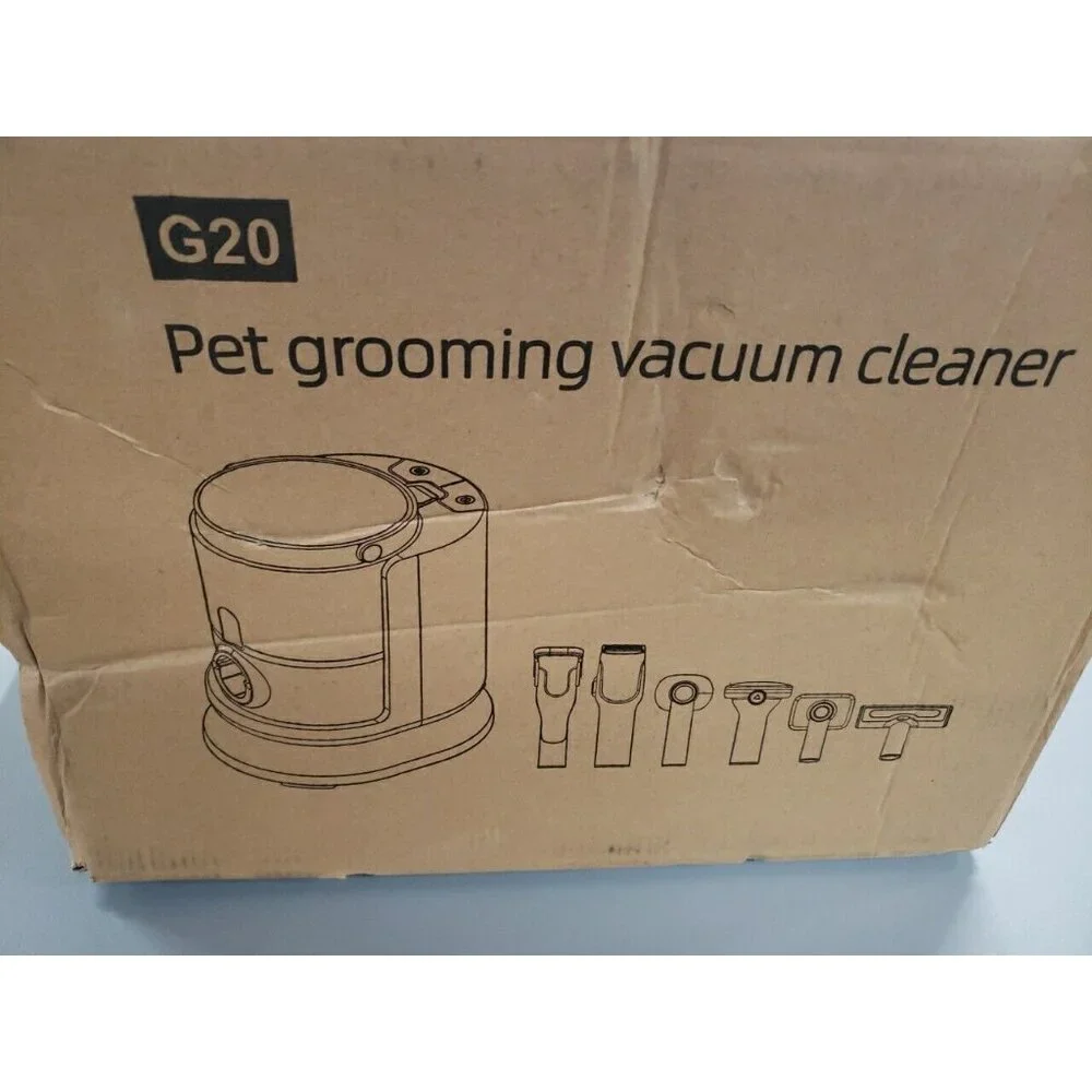 BXYY Dog Grooming Kit & Vacuum Suction 99.99% Pet Hair Dog Clippers G20 (B53)